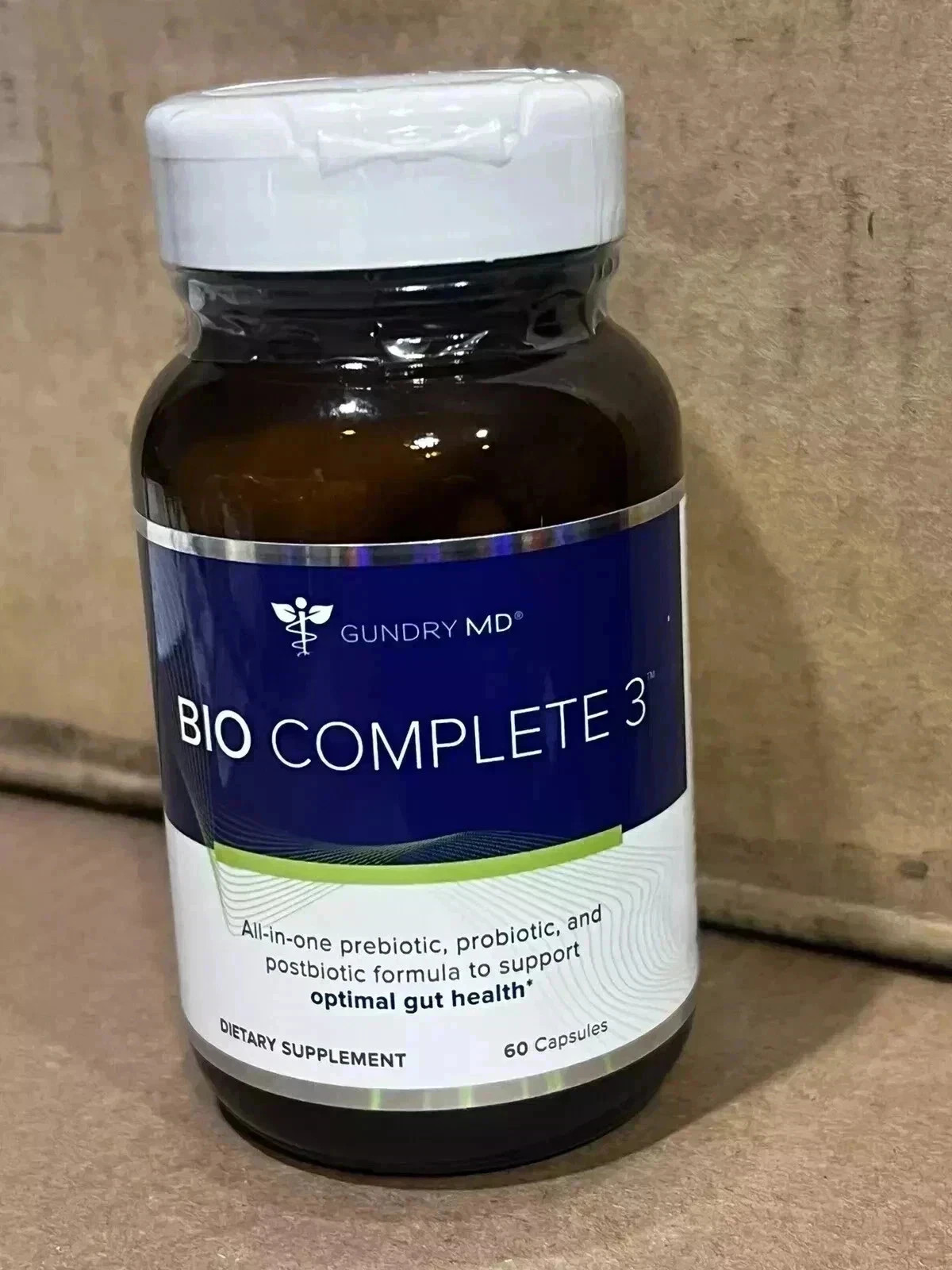 Gundry MD Bio Complete 3 Supplement 60 Capsules Optimal Gut Health FREE SHIPPING