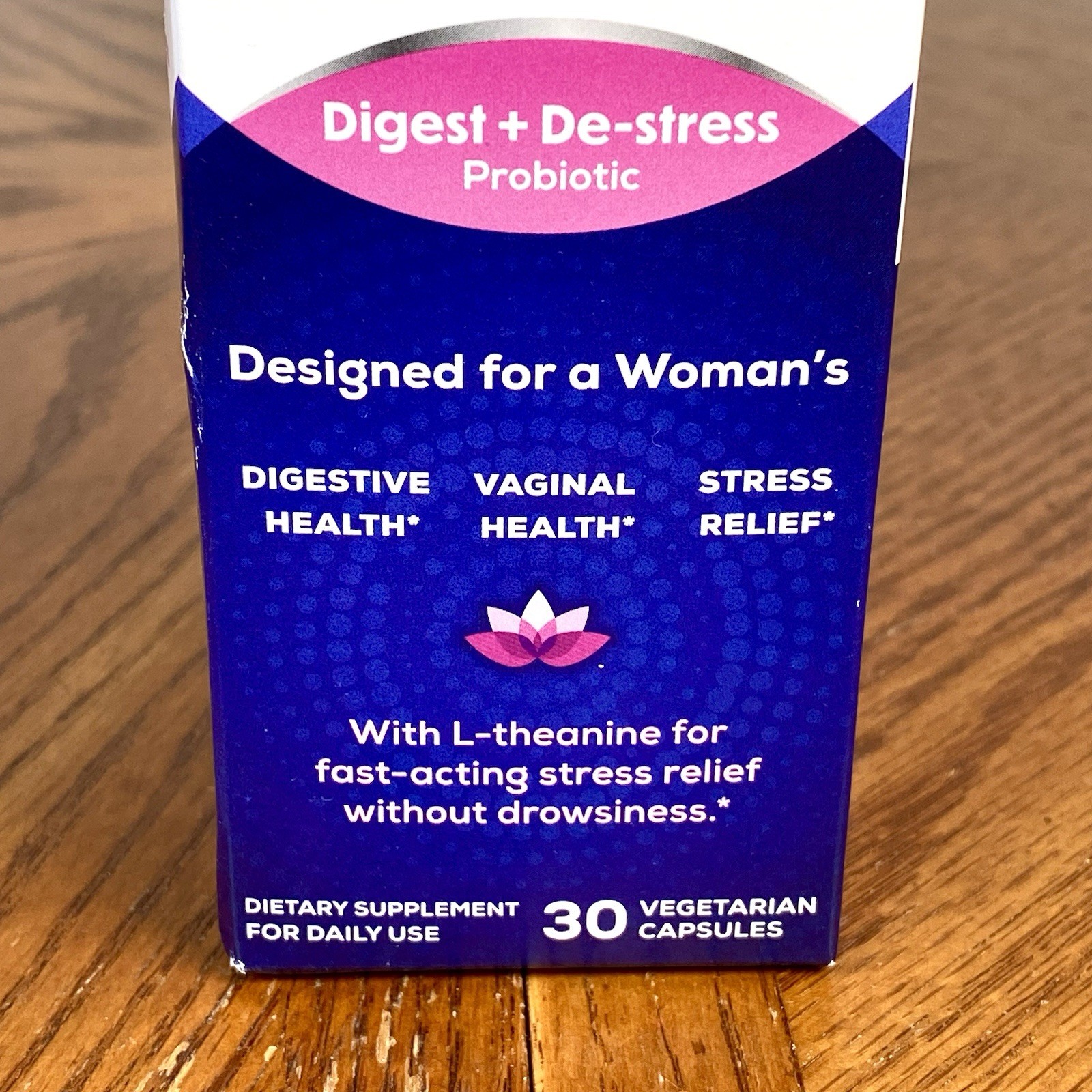 Lot of 2 ~ HER FLORASTOR ~ Digest De-Stress Probiotic ~ 30 Capsules ~Exp 08/2026