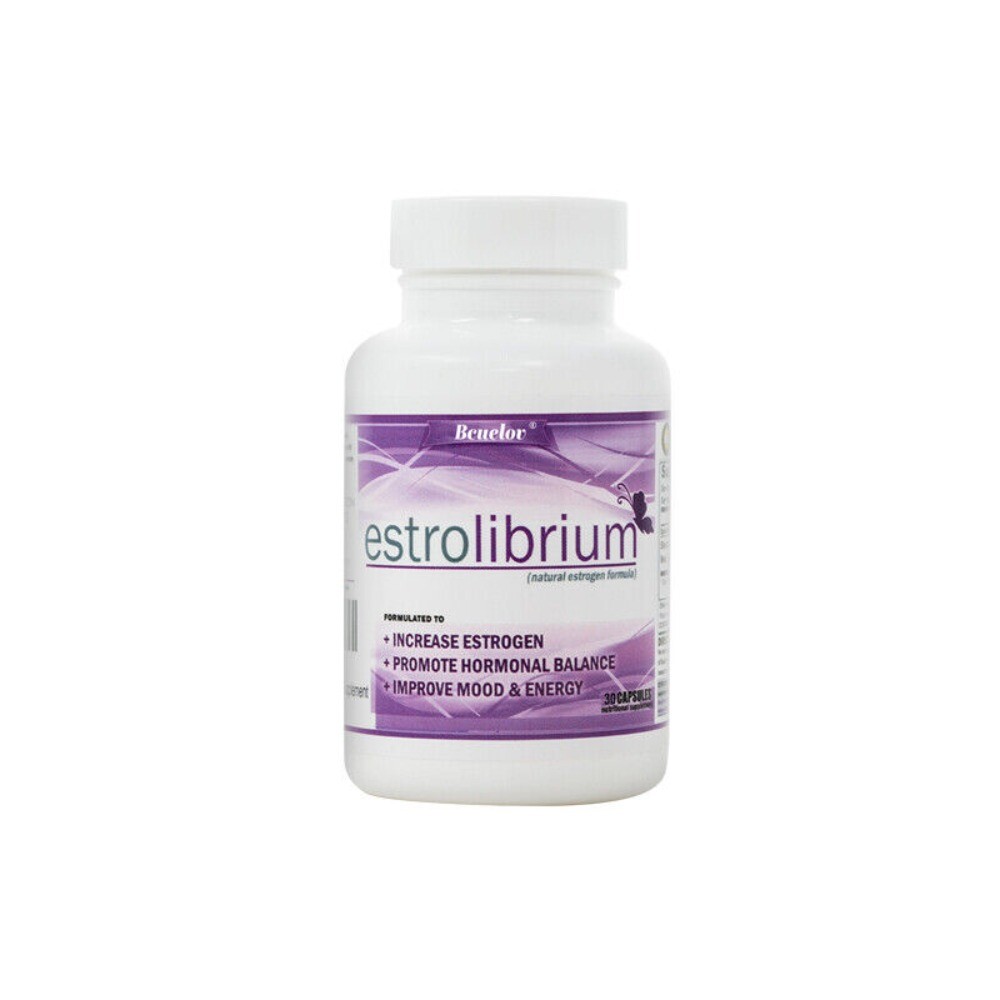 Bcuelov Estrolibrium Estrogen Supplement for Women 30/60/120 Capsules