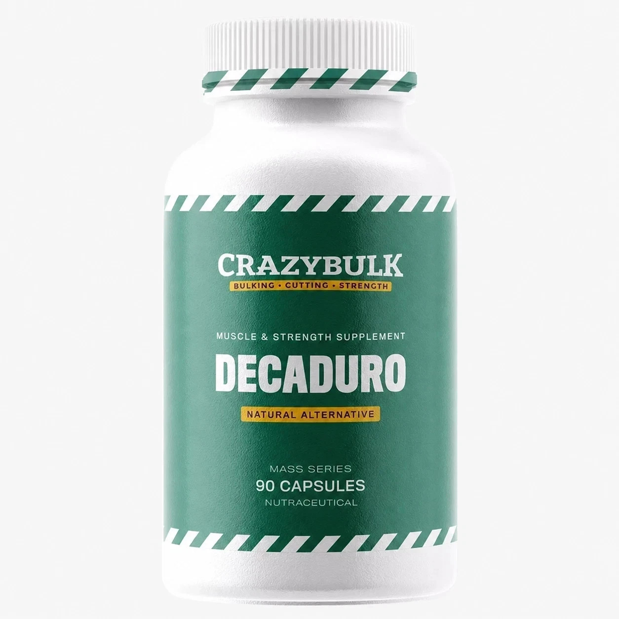 CrazyBulk MUSCLE & STRENGTH Supplement 90 Capsules, Free & Fast Ship – Pack of 1