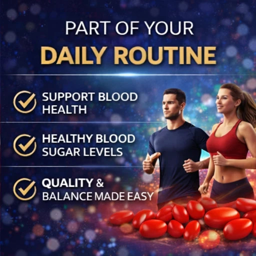 3-Pack Blood Sugar Complex – Daily Natural Blood Sugar Capsules Support -180Caps