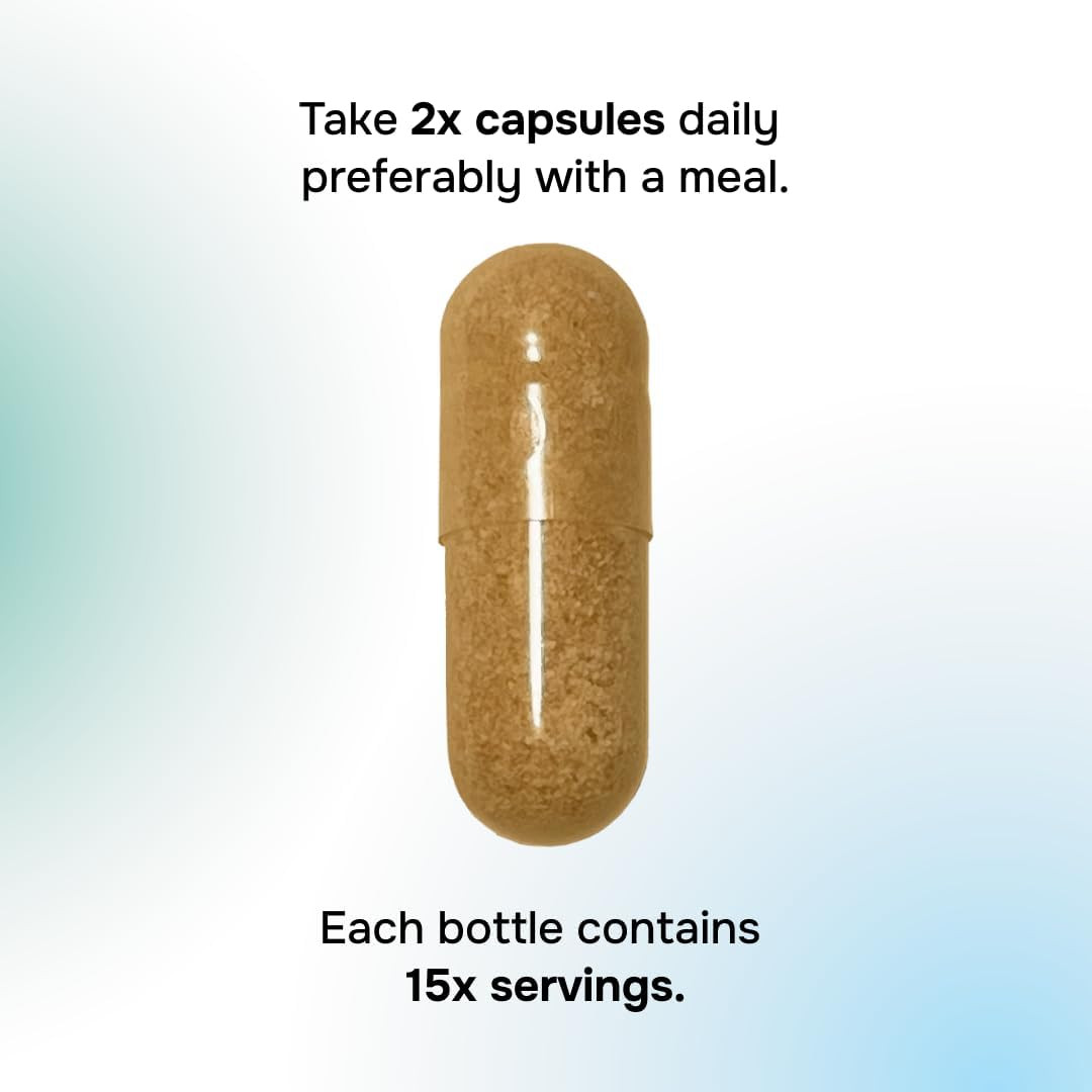Gentle Colon Cleanse Capsules Digestive Health Gut Flora Support 30 Count