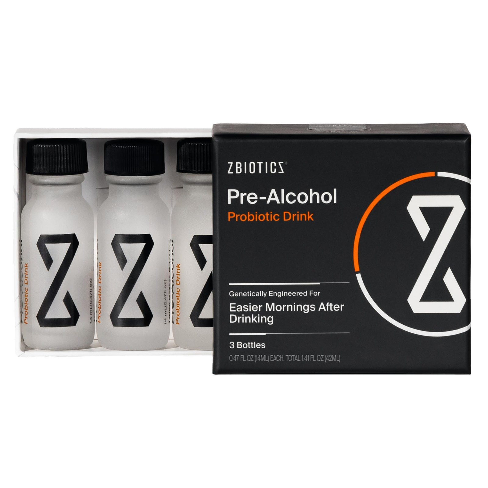 ZBiotics — Feel Better After Drinking, Wake Up Refreshed, ScienceBacked, Pate…