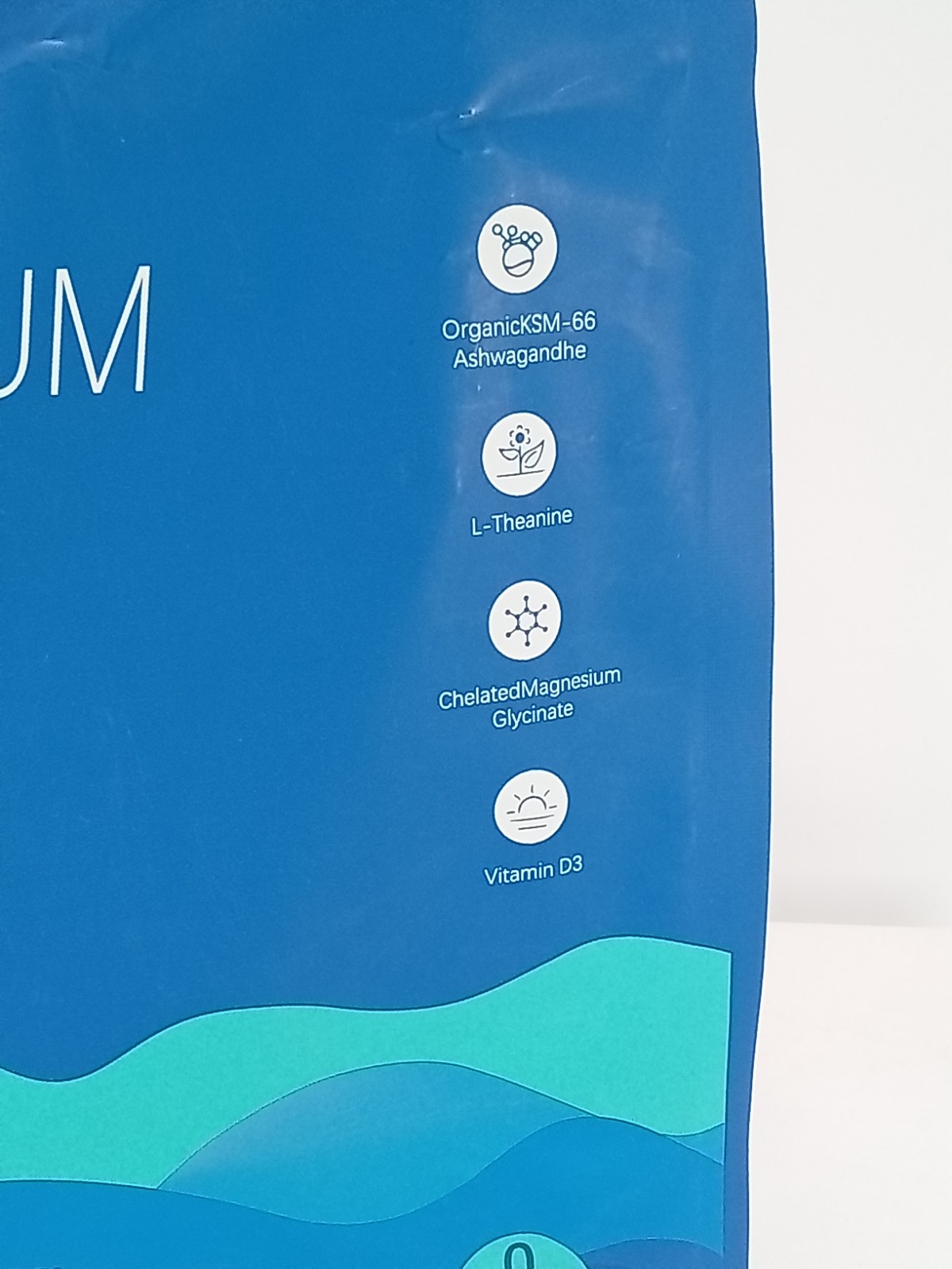ESUNM Calm Magnesium Raspberry Lemonade Drink Mix Stress Relief 20 Packets