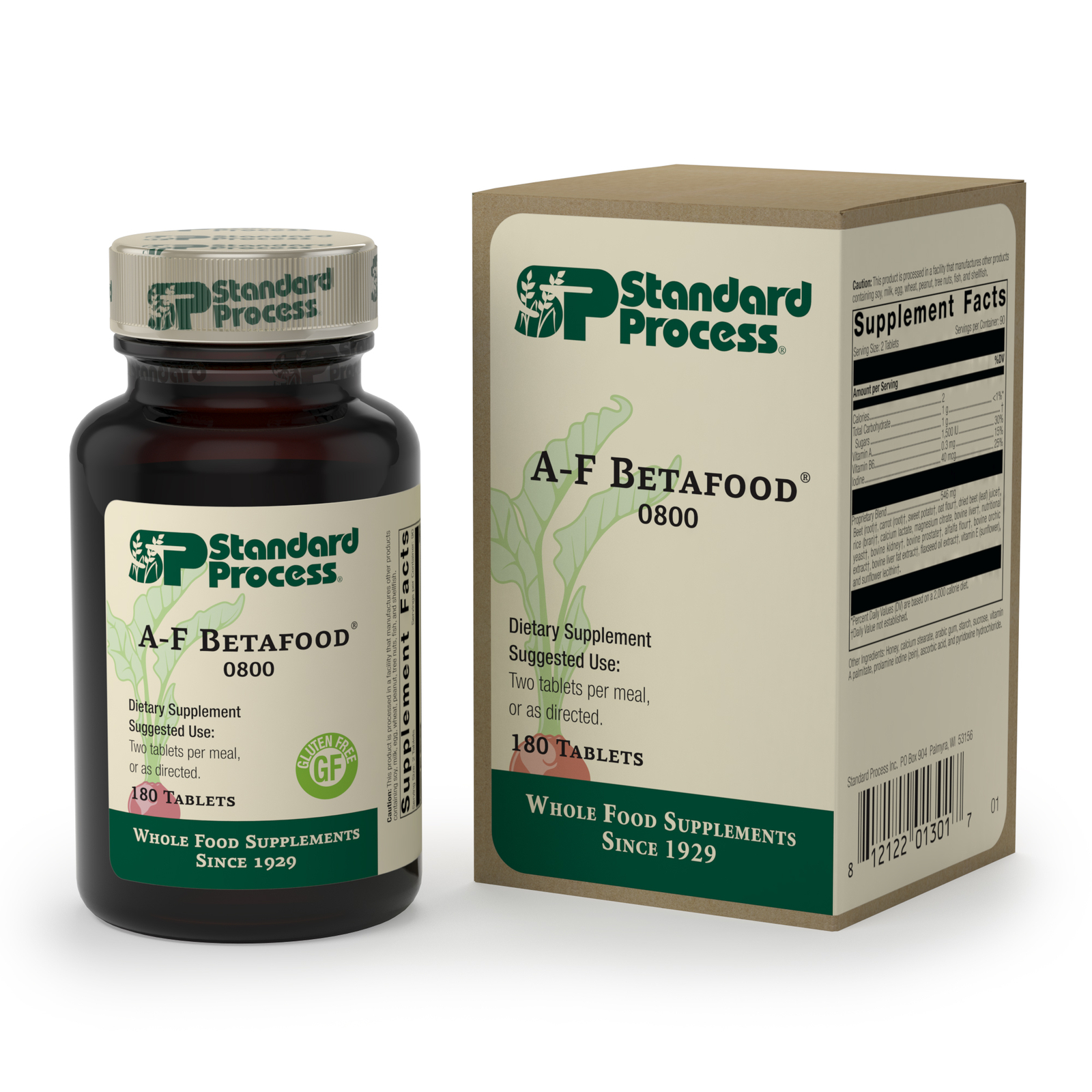 Standard Process – A-F Betafood – 180 Tablets