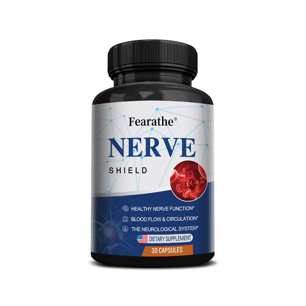 Nerve Shield Pills Supplement Advanced Nerve Formula (30/60/120 Capsules)