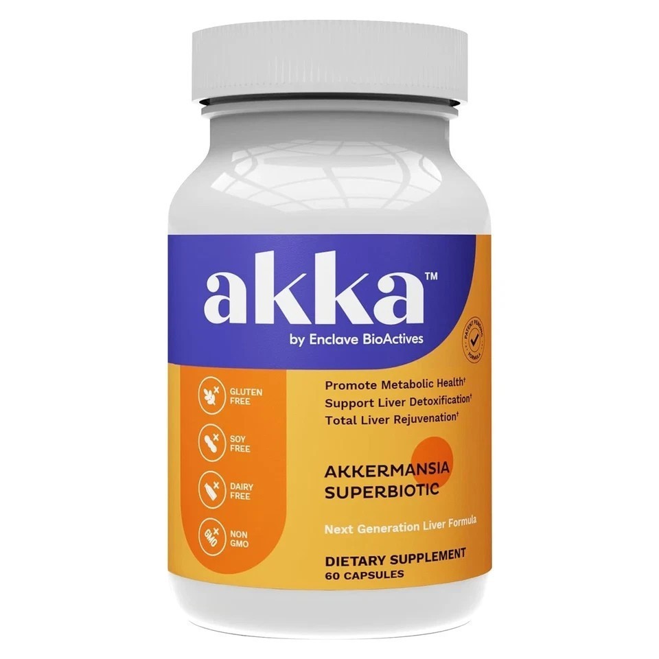 AKKA Premium Liver Cleanse Detox & Repair Superbiotic Gut Health Milk Thistle