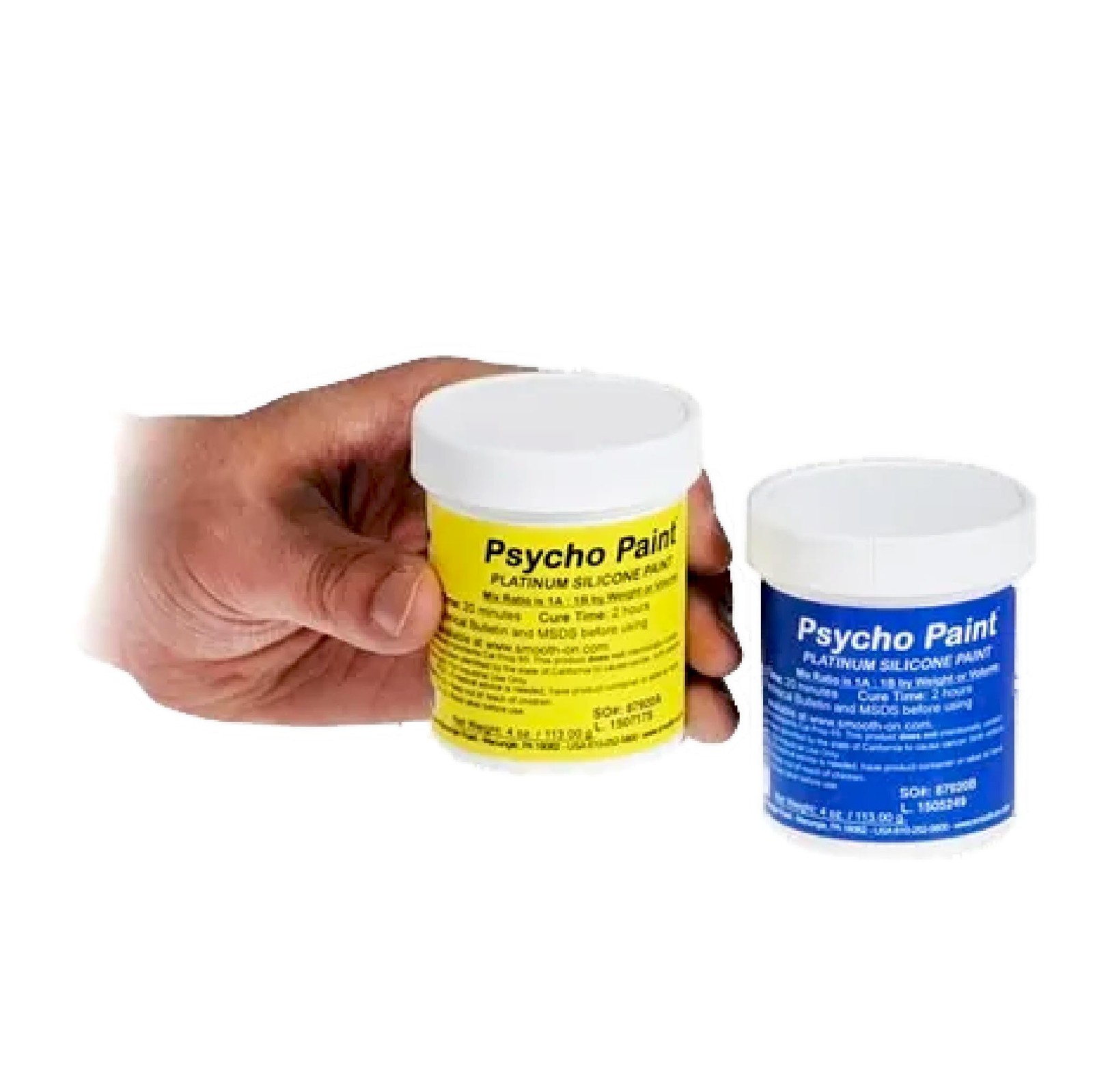 Psycho Paint – Platinum Silicone Base – 8 8 Ounce (Pack of 1), clear