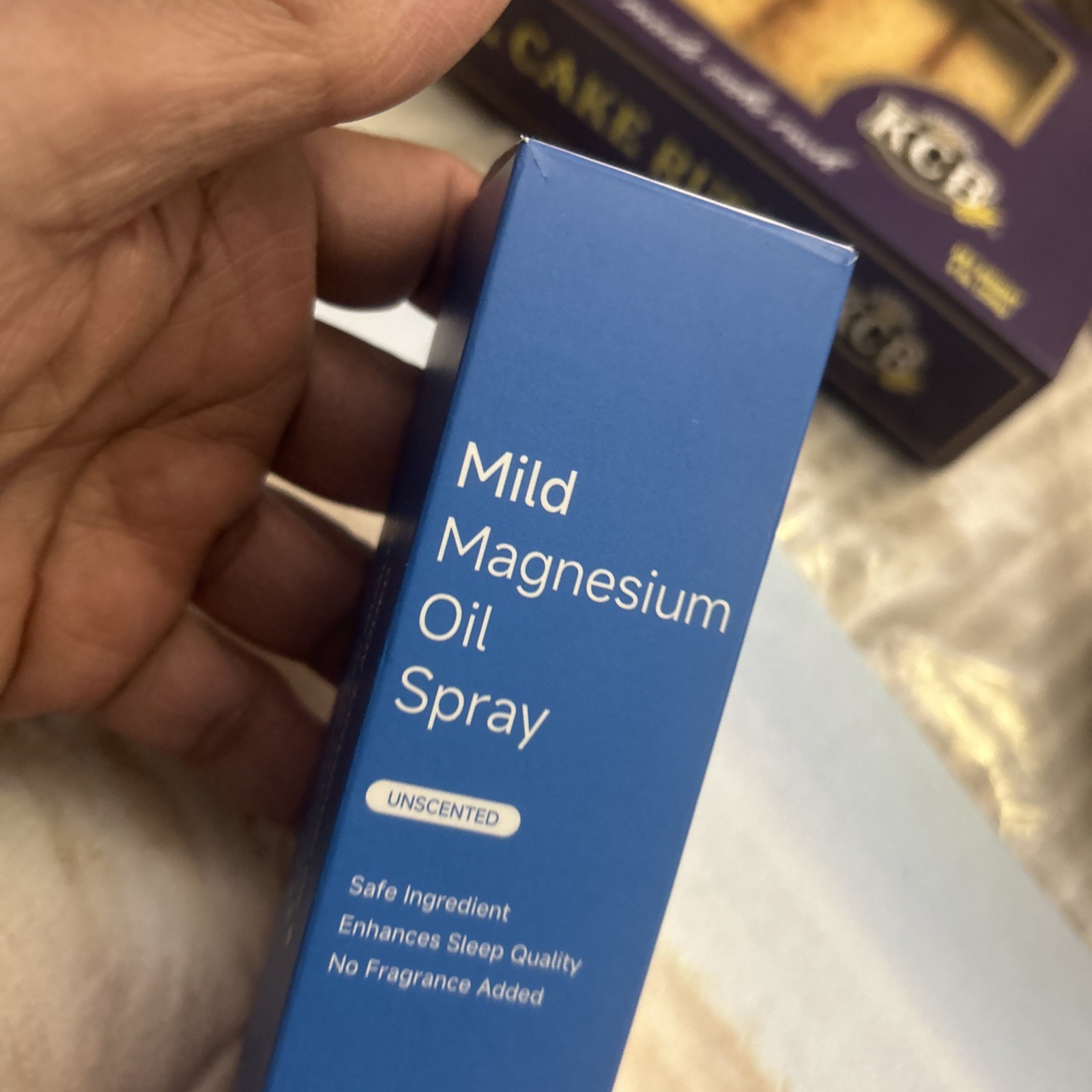 Lot of 4 Mild Magnesium Oil Spray 3.38 fl oz – Fast Absorbing Unscented (Dd)