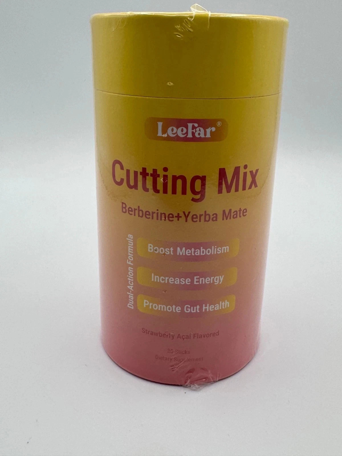 LeeFar Cutting Drink Mix – Berberine, Chromium, FOS, Yerba Mate