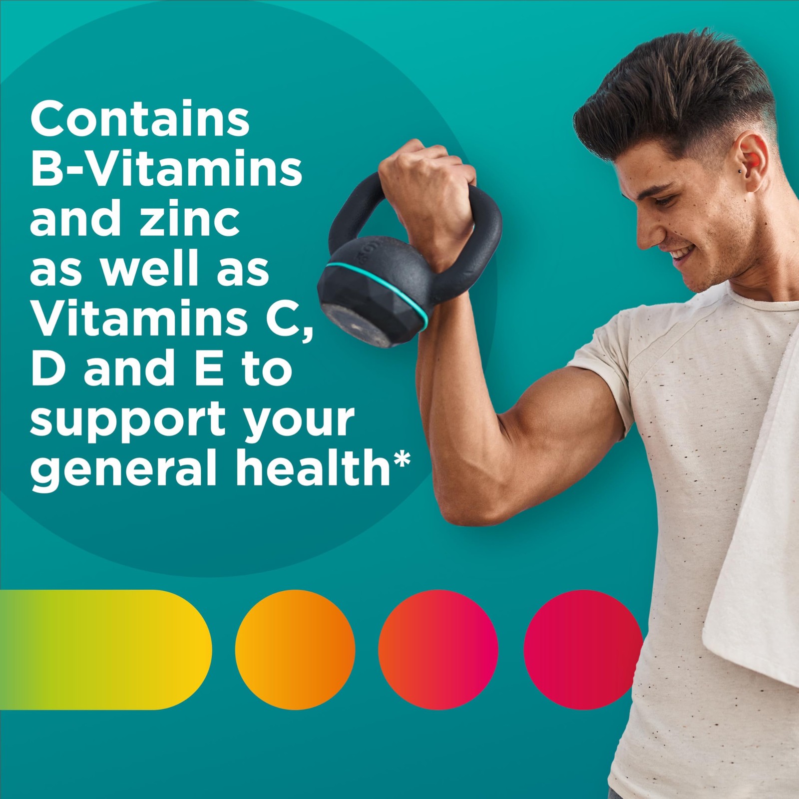 Centrum Men’s Multivitamin Gummies, Immune, Energy, 100 Count (Pack of 1)