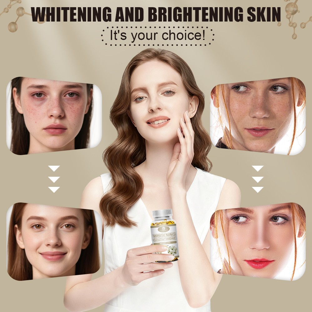 L-Glutathione 120 Capsules Antioxidant Skin Beauty Support Supplement