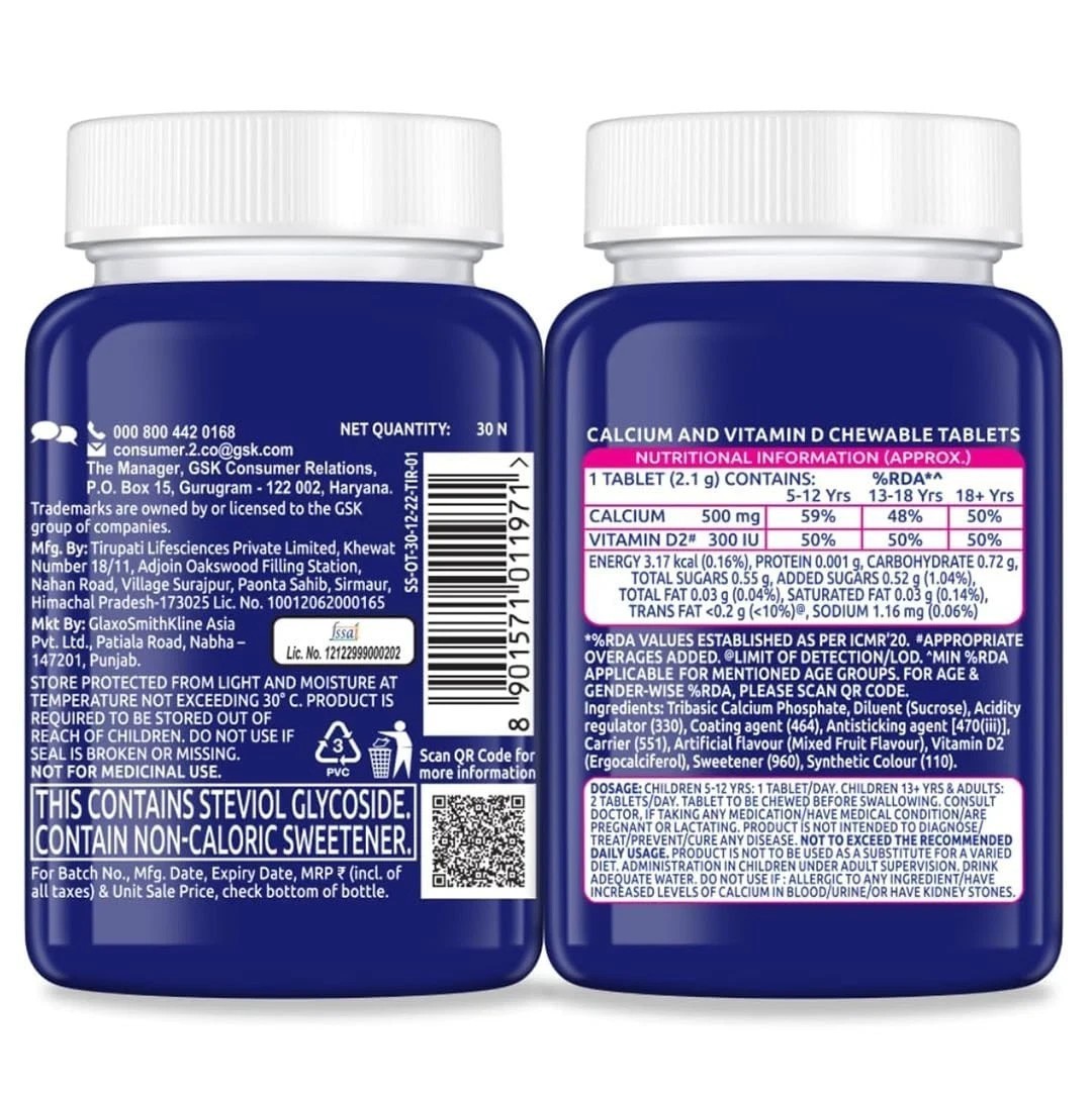 Centrum Ostocalcium Total Tablets Vit D & Calcium Strong Bones 30 Tabs