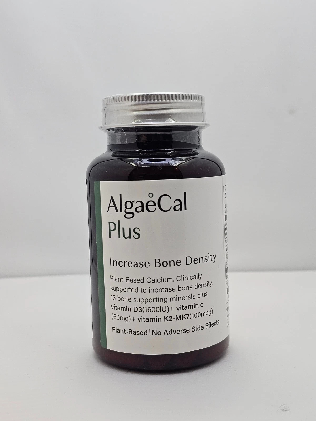 pack of 2 AlgaeCal Plus Stronger Bone Dietary Supplement Algae Cal 120Ct