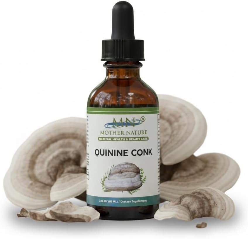 Quinine Conk Laricifomes officinalis Mushroom Liquid Extract Wellness & Vitality