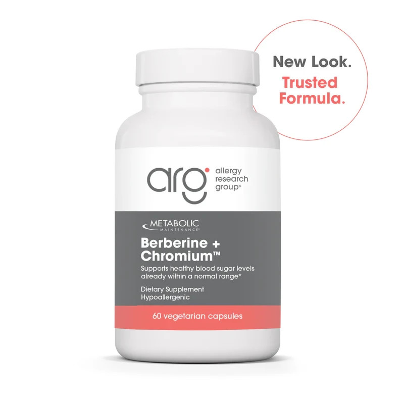 Metabolic Maintenance Berberine + Chromium 60 Capsules EXP 05/2027