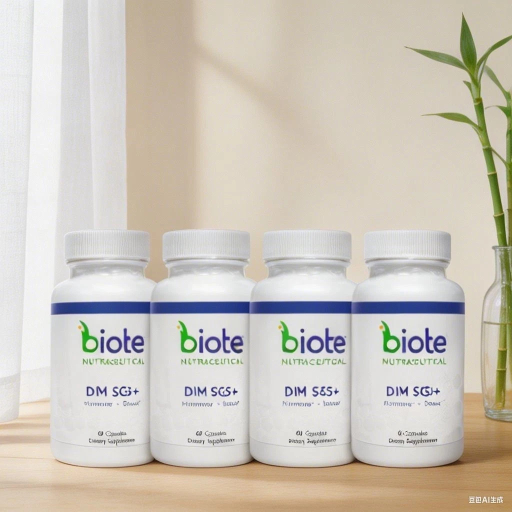 4 PACK Biote DIM SGS Plus Hormone and Detox Support 60 Capsules New Sealed