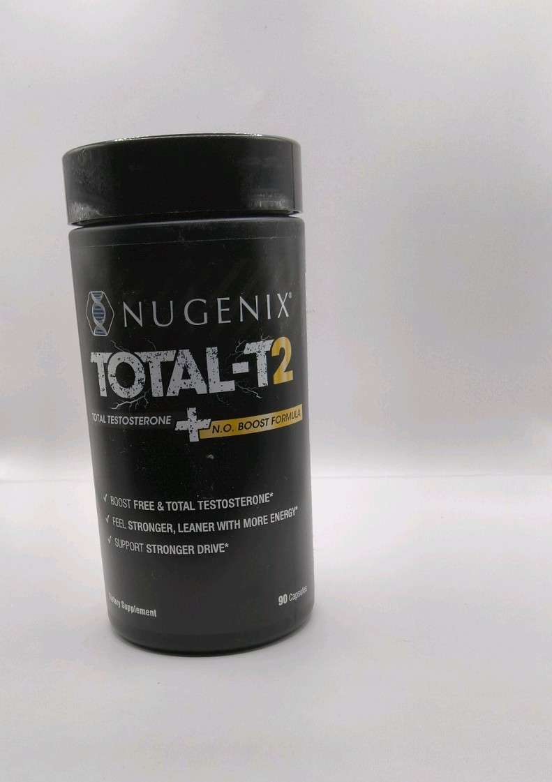 Nugenix Total-T2 Testosterone Booster and Nitric Oxide Booster for Men 90 Caps