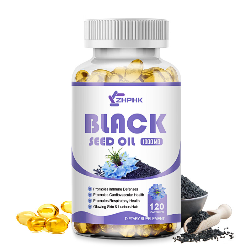 1000mg Black Seed Oil,Premium Cold Pressed,Non-GMO,Vegan,Premium Black Seed 240p
