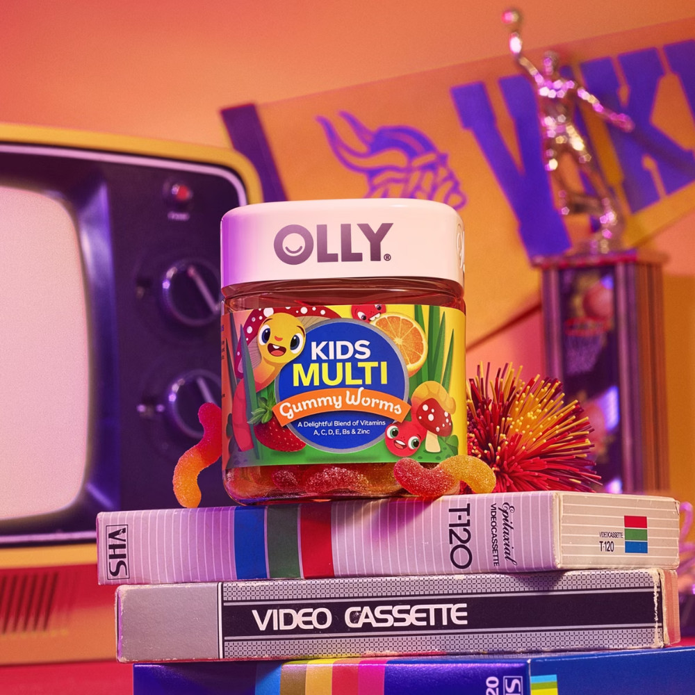 OLLY Kids' Multivitamin Gummy Worms – 70ct