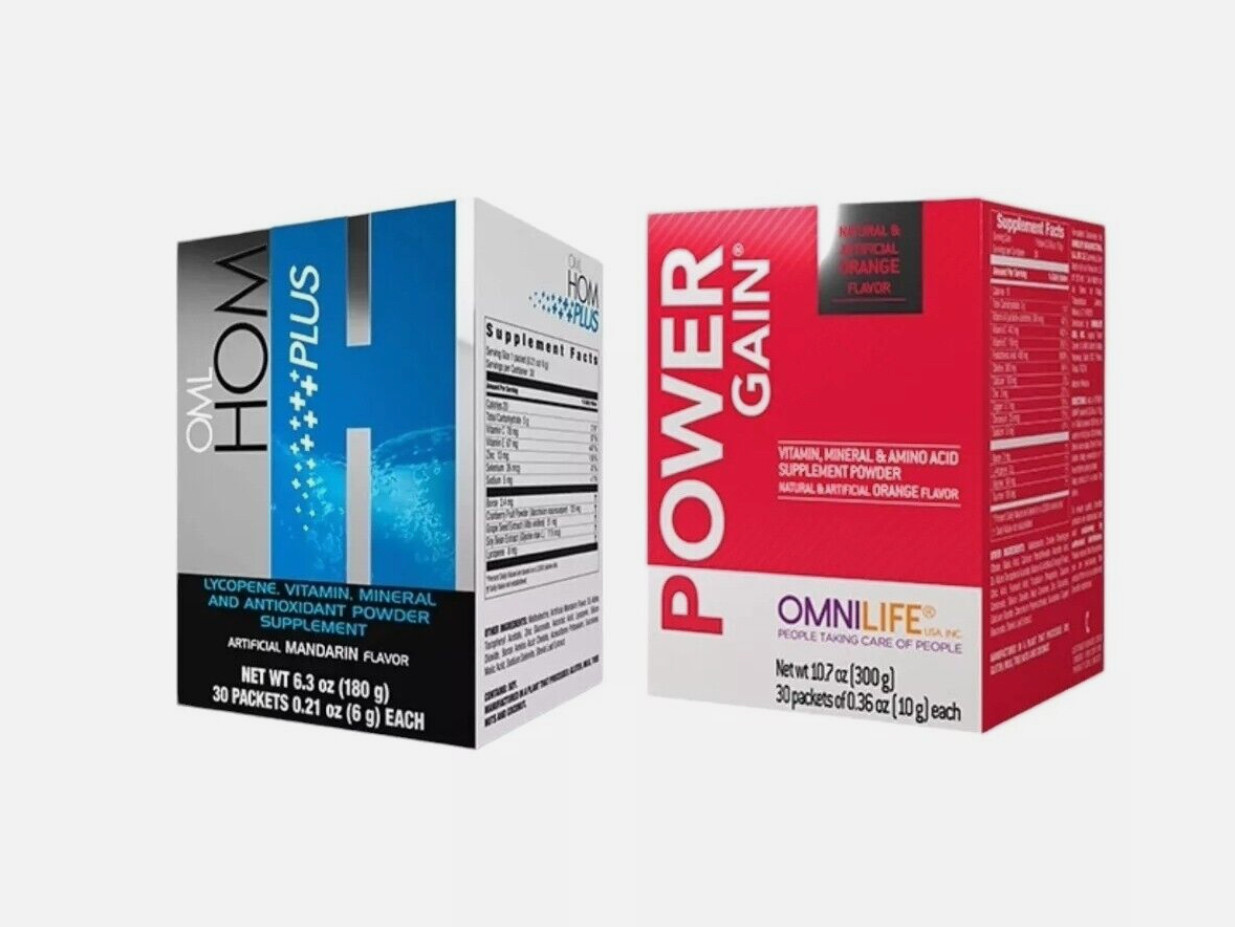 Power Gain (maker) + Hom Plus Combo general wellness free ship