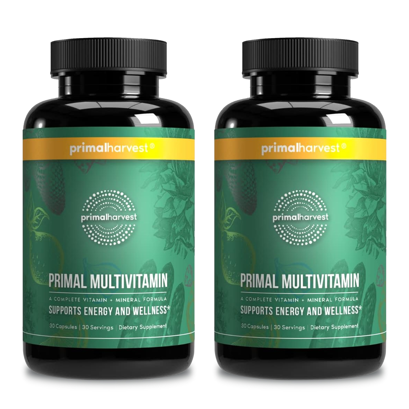 Harvest Primal Primal Multivitamin – Minerals – Energy Immune Brain Heart Health