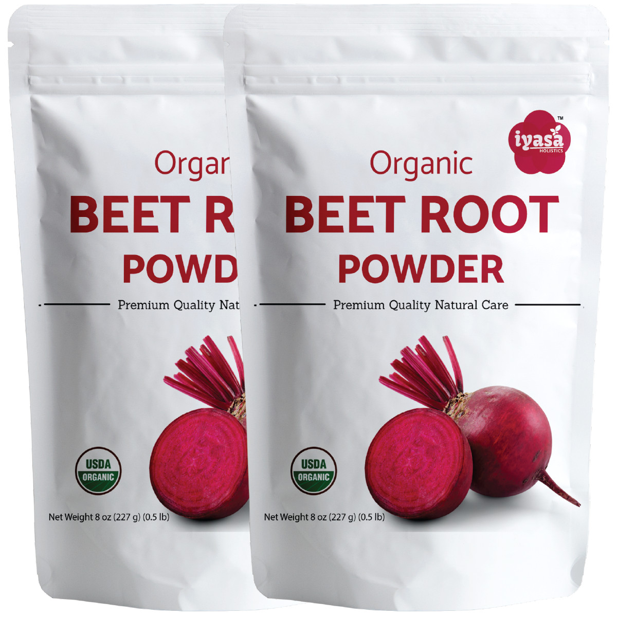 Organic Beet Root Powder (Beta vulgaris) Boost Nitric Oxide 8,16oz Premium FS&H