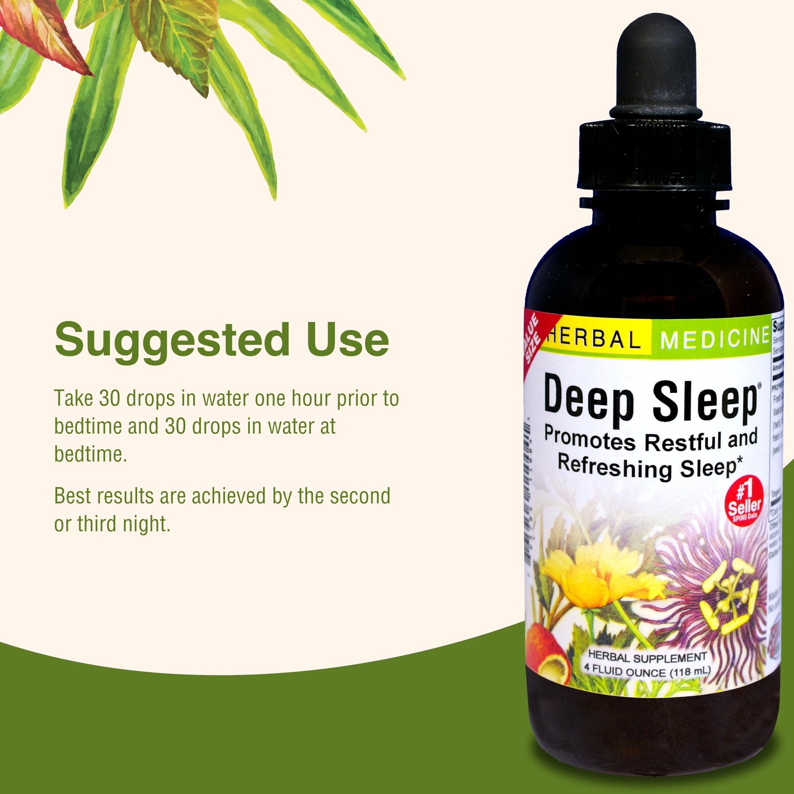 Herbs Etc. Deep Sleep Classic Liquid Extract – Herbal Supplement for Natural …