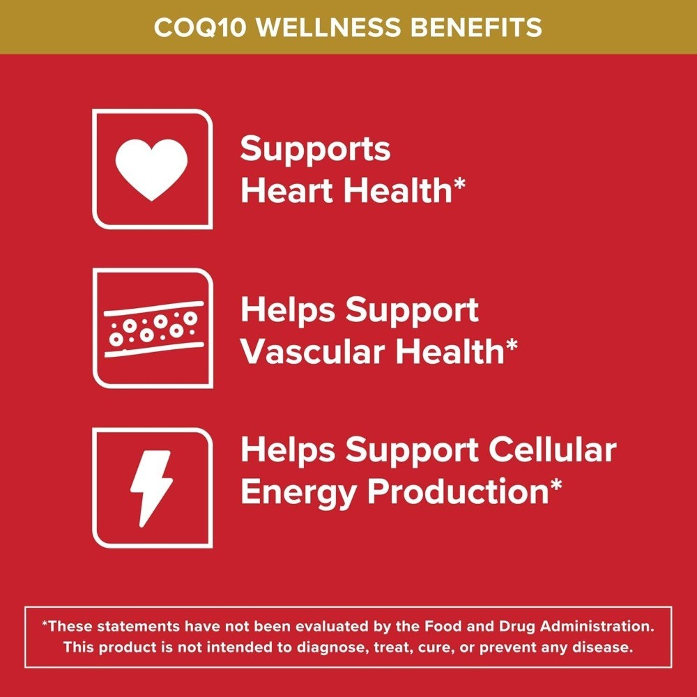 Qunol Ultra CoQ10 200mg, High Absorption CoQ10 Softgels, Supplement, 90 Count