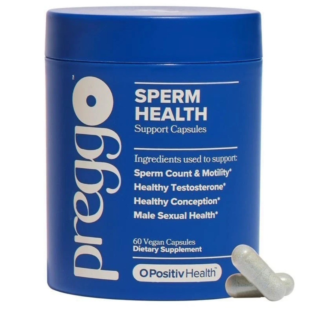 3PCS Preggo Sperm Health Capsules for Men OBGYN Formulated 60 Capsules