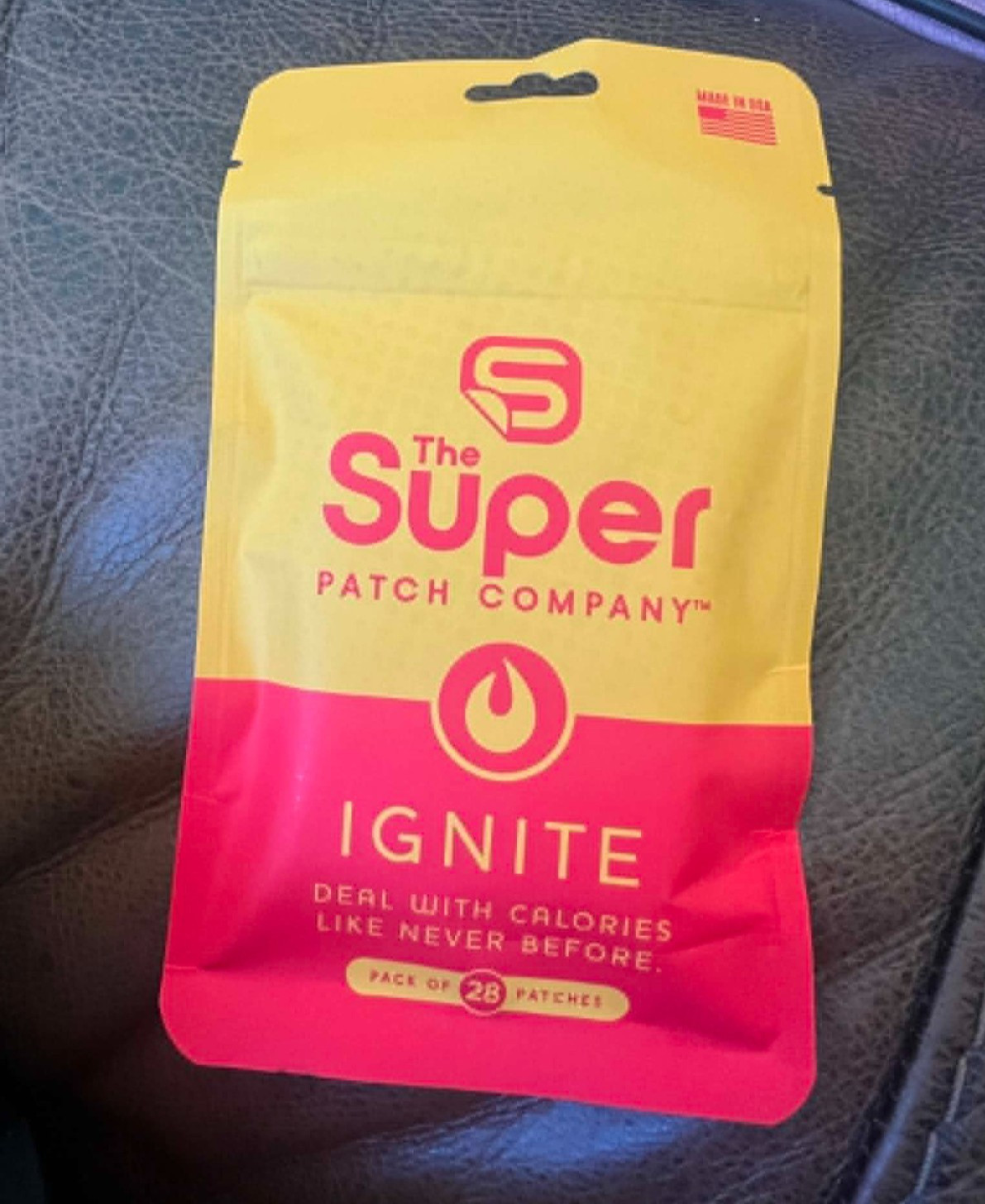 IGNITE SUPERPATCH Deal with Calories (28) Day Sealed 28 pack of super patches