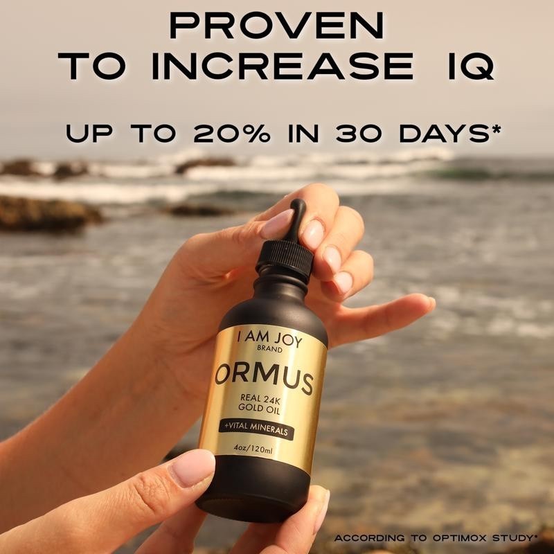 I Am Joy: Ormus Gold Oil Monoatomic Helps to DecalcifyPineal Gland, Repair DNA,