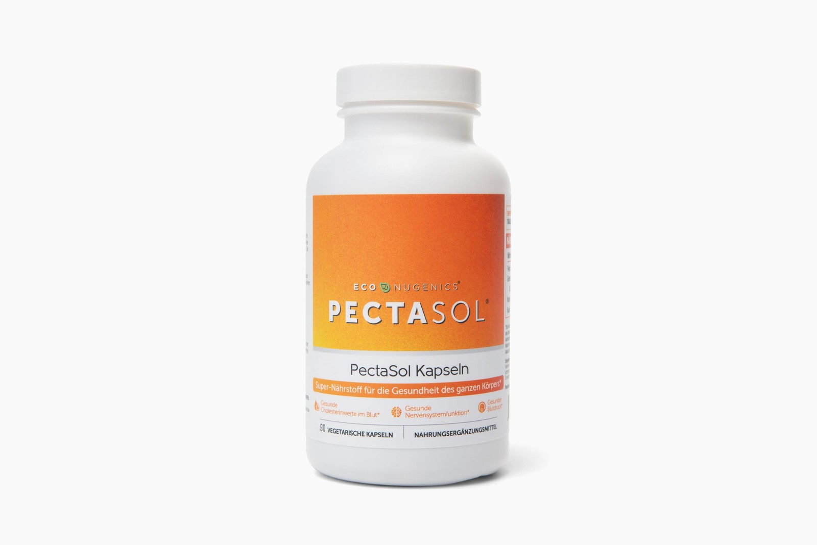 PectaSol Modified Citrus Pectin – 90 90 Count (Pack of 1), Multicolor