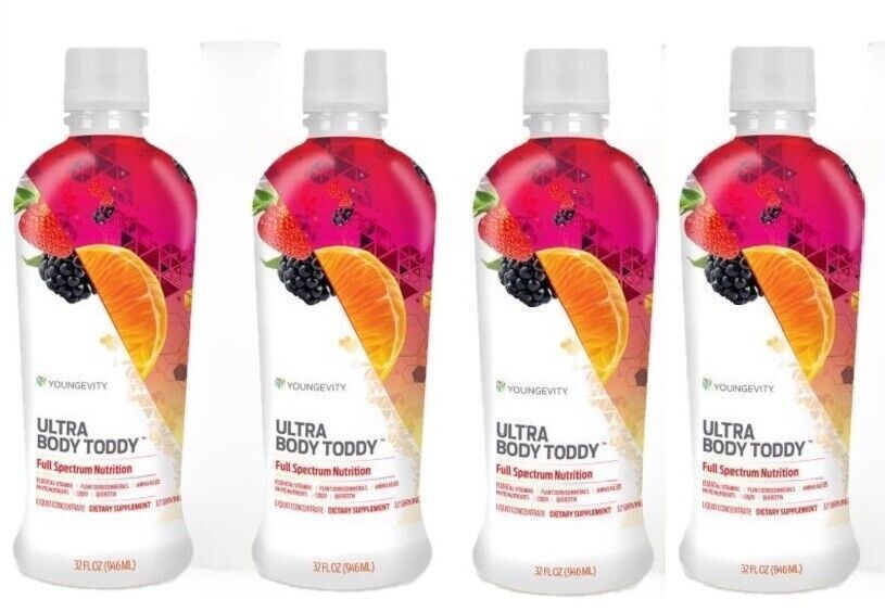 Youngevity Dr. Wallach Liquid Ultra Body Toddy 4-Pack – FREE SHIPPING