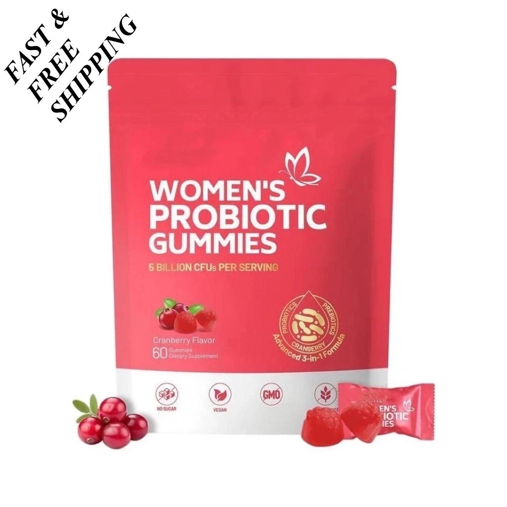 NEW VivoNu Cranberry Probiotic Gummies | Targeting Body Odor, Women’s Health,