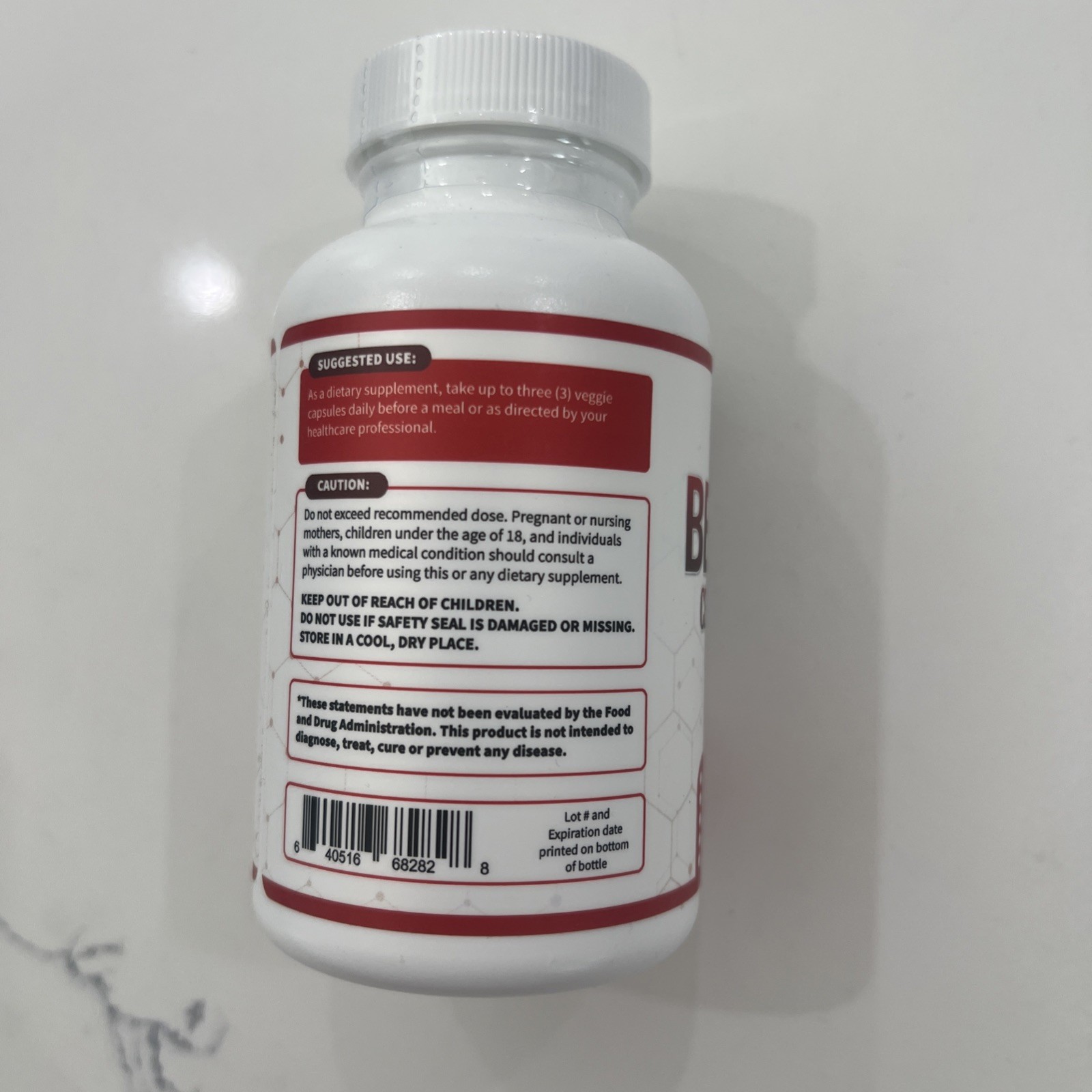 Organic Berberine with Ceylon Cinnamon 2175mg New Sealed 90 Vitamin Capsules