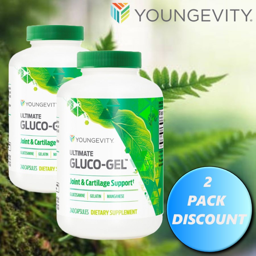 Youngevity Dr. Wallach Ultimate Gluco-Gel™ – 240 Capsules – (2-pack)