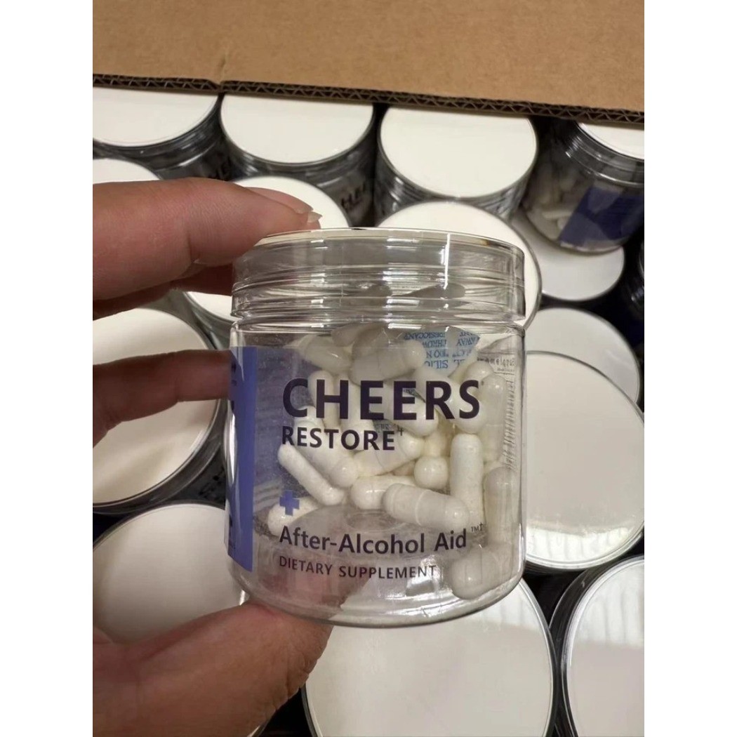 Cheers Restore Supplement DHM L-Cysteine Herbal Formula Capsules