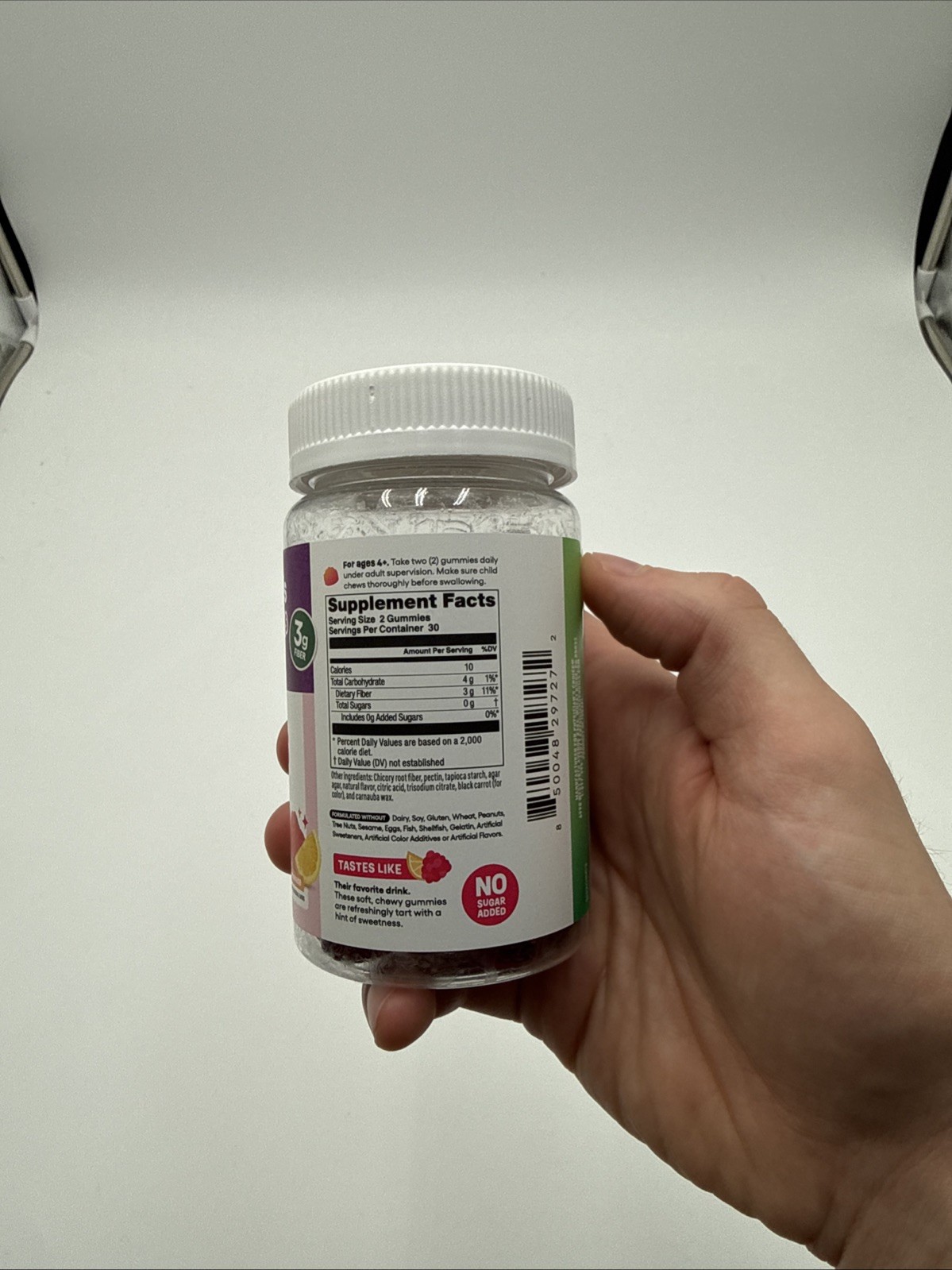 Physician’s Choice Kids Fiber Gummies – Raspberry Lemonade