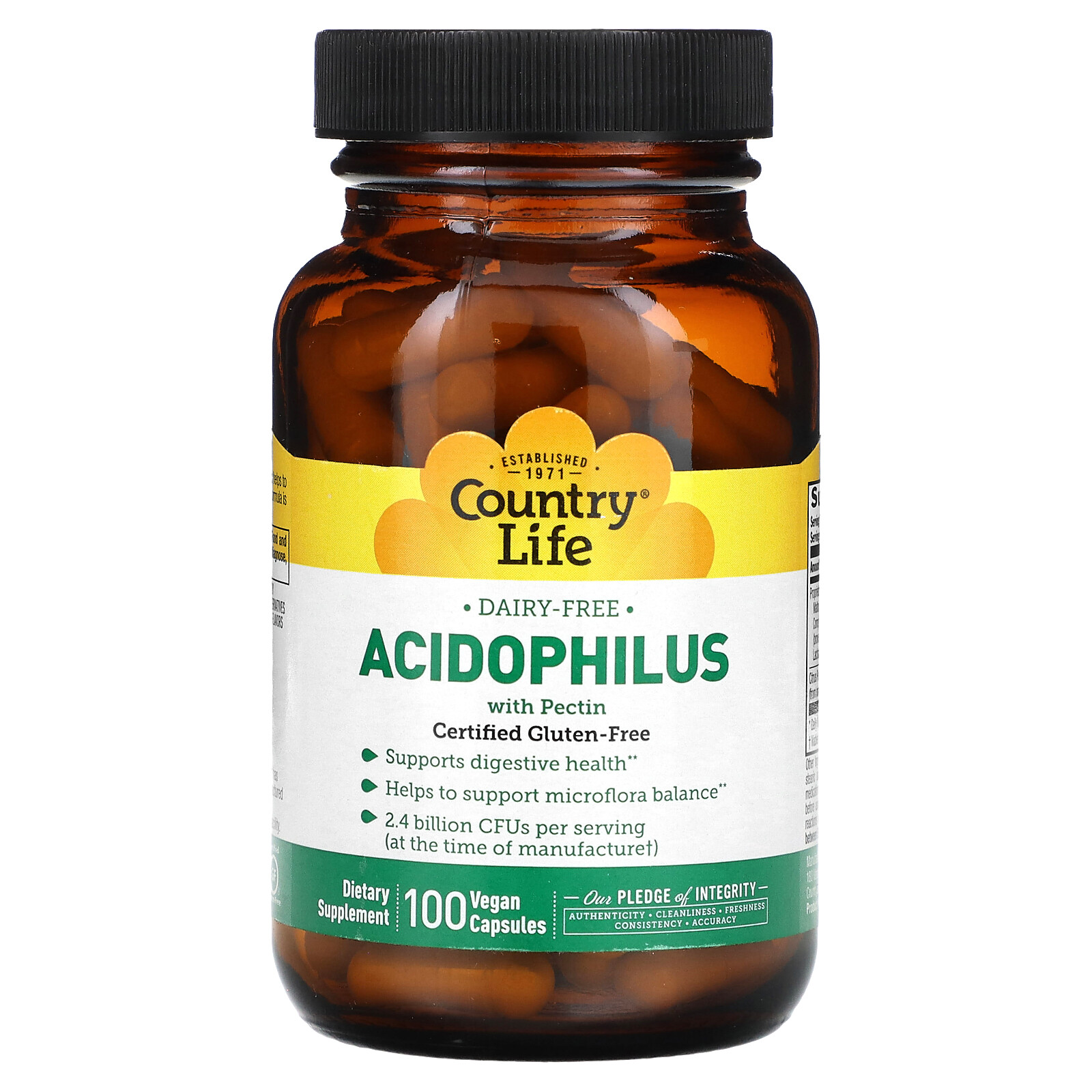 Acidophilus with Pectin, 100 Vegan Capsules