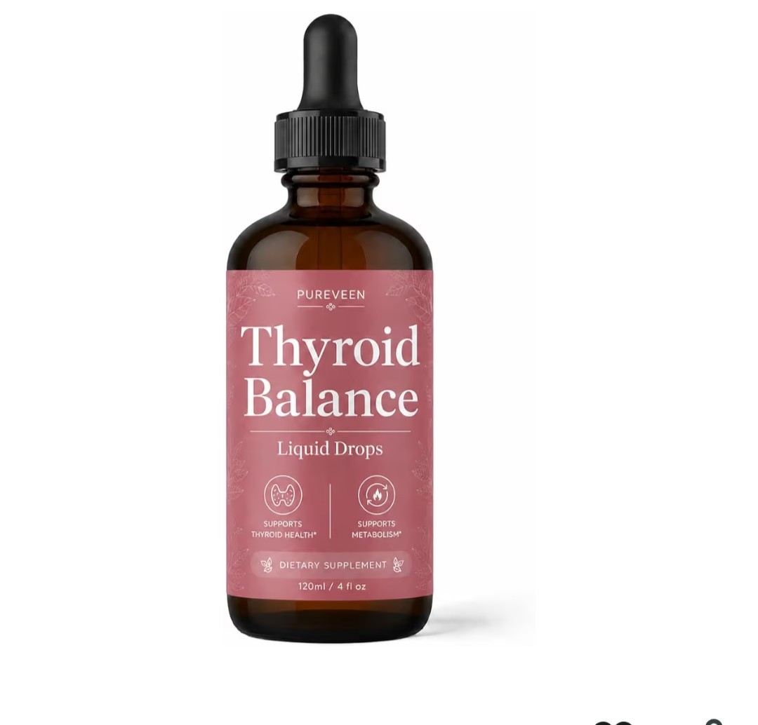 Pureveen thyroid Supplement Balance 30ml 1 fl. oz 2 Pack New Sealed