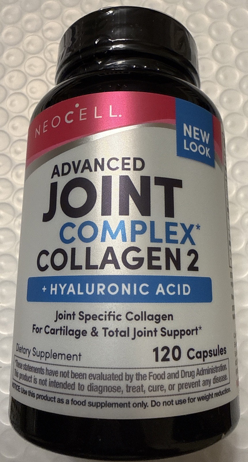 NEOCELL. ADVANCED JOINT COMPLEX. COLLAGEN 2 – EXP 08/26 New 120 Count