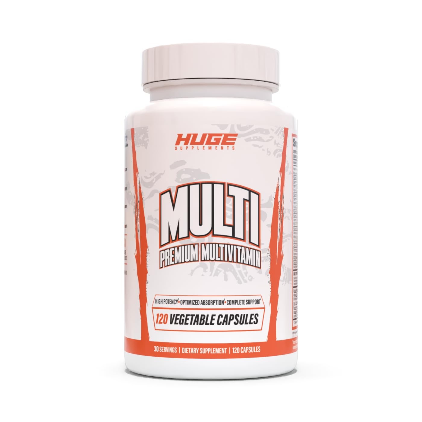 Huge Multi, Multivitamin for Men, High-Performance 120 Count (Pack of 1)