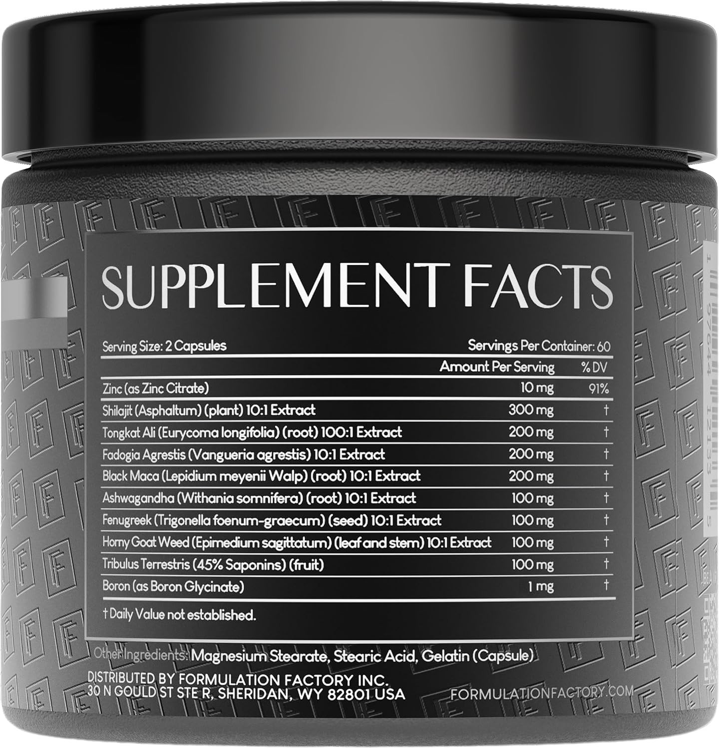 Formulation Factory Self Obsessed 10-in-1 Masculinity Maximizer for Men BRANDED