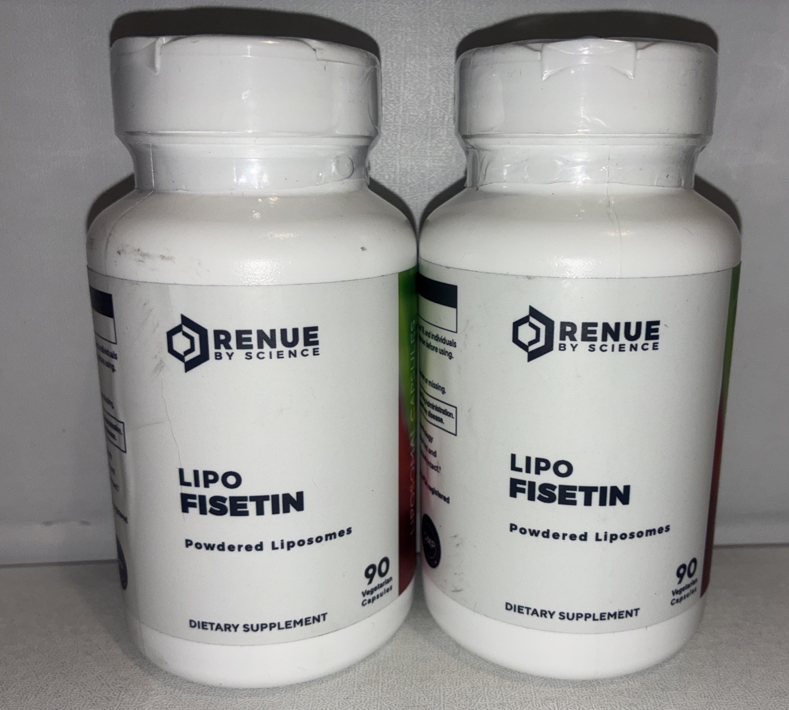Lot Of 2-New Renue By Science Fisetin | 90 Caps/ Sealed