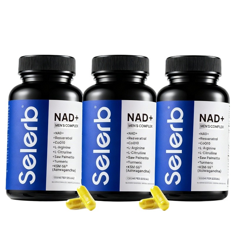 Selerb Men’s Resveratrol Supplement Prostate Supporting with Health CoQ10 60caps