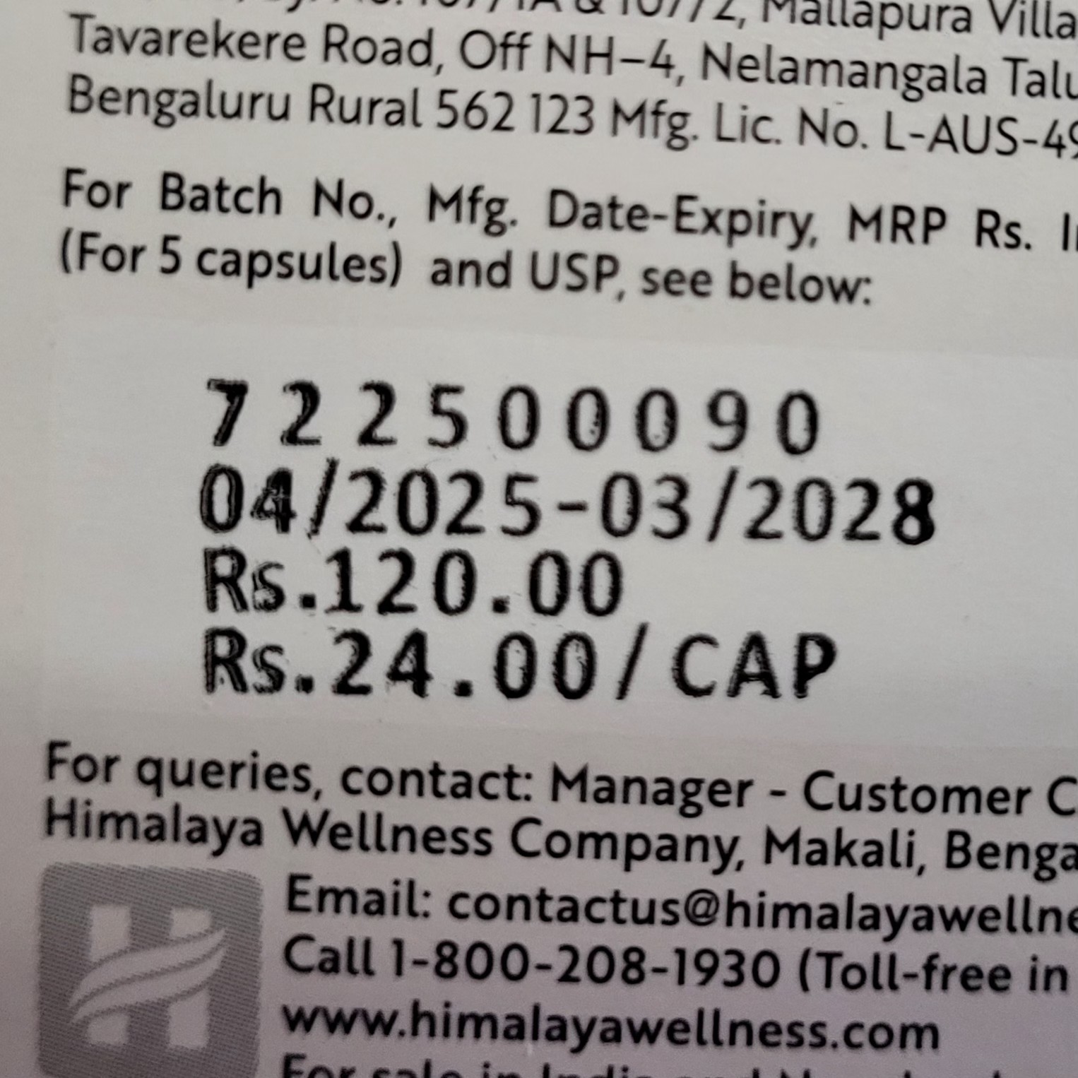 Himalaya Party Smart 10 Capsules 2 Packs Of 5 Exp 03/2028 US Seller Fast Free SH