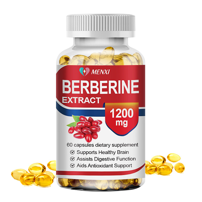 3 Packs Berberine 1200mg High Abosorption For Blood Sugar Immune 3 Months Supply