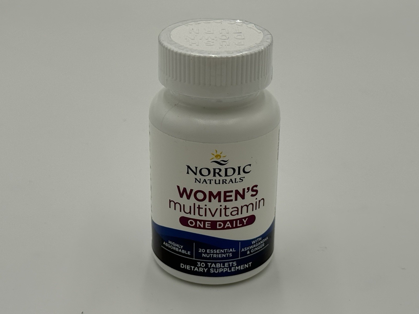 Nordic Naturals Women’s Multivitamin One Daily Dietary Supplement 30 Tablets……