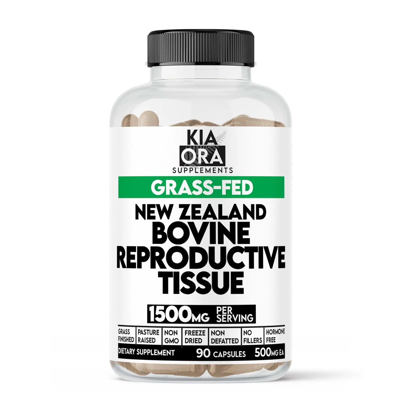 Grass-Fed Bovine 100 Pure Reproductive Tissue | Freeze-Dried Organ Support fo…